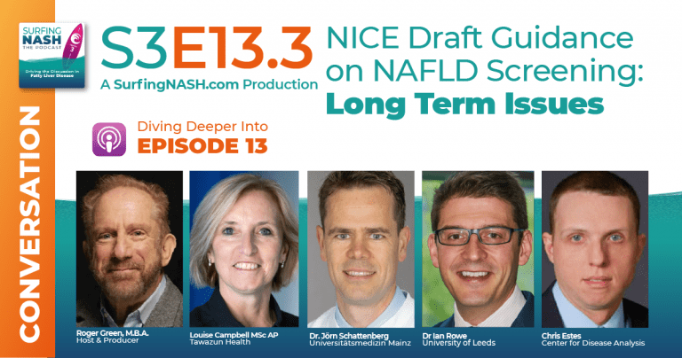 S3-E13.3 - NICE Draft Guidance on NAFLD Screening: Long Term Issues