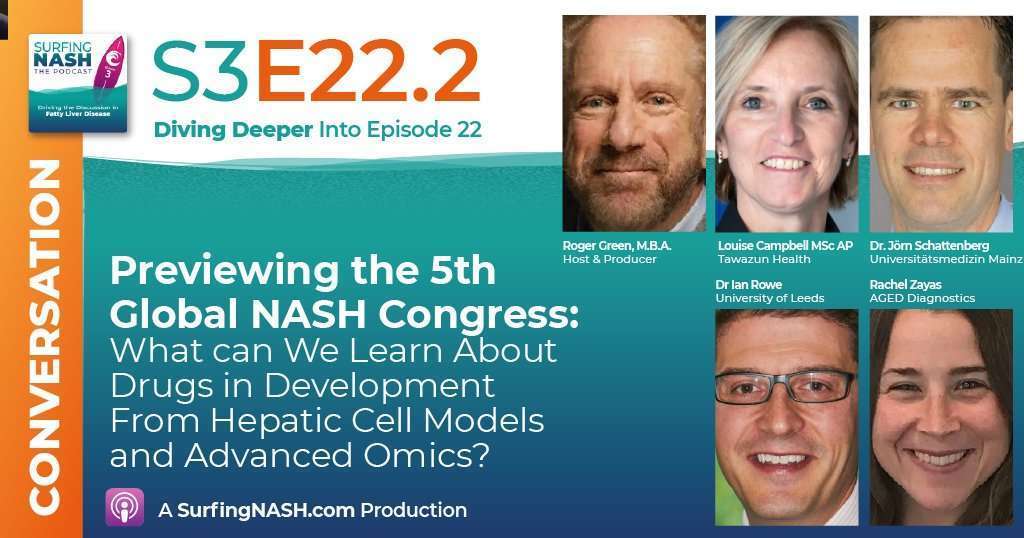S3-E22.2 - Previewing the 5th Global NASH Congress: What can We Learn About Drugs in Development From Hepatic Cell Models and Advanced Omics?