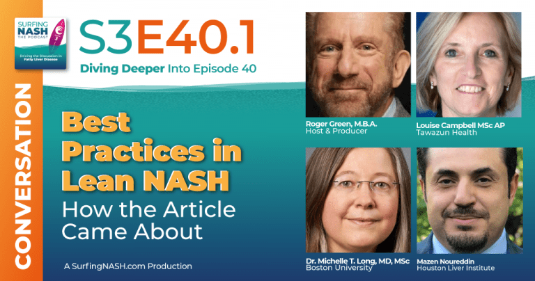 S3-E40.1 - Best Practices in Lean NASH: How the Article Came About