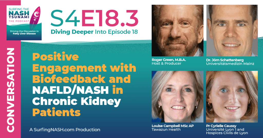 S4-18.3 - Positive Engagement with Biofeedback and NAFLD/NASH in Chronic Kidney Patients