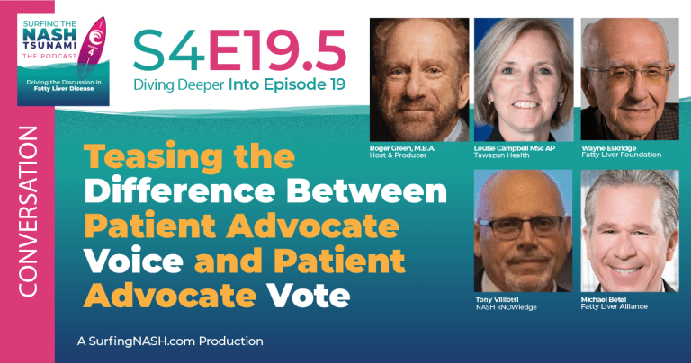 S4-19.5 - Teasing the Difference Between Patient Advocate Voice and Patient Advocate Vote