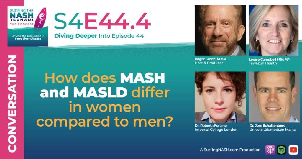 S4-E44.4 - How does MASH and MASLD differ in women compared to men?