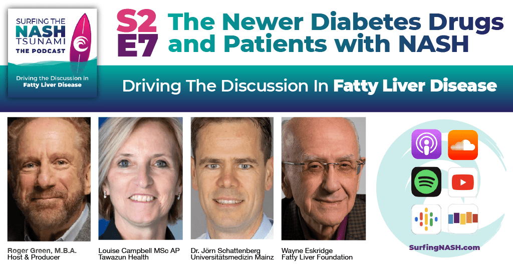 The Newer Diabetes Drugs and Patients with NASH